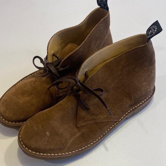 Todd Snyder Brown Suede Men's Chukka Boots Sz 9.NWOB. Box25. SEE PICTURES
